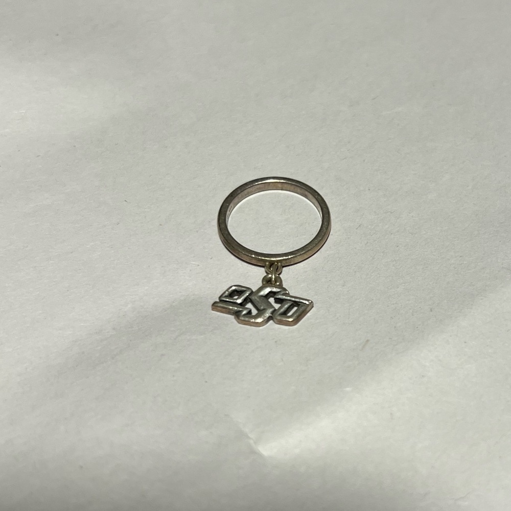 Oklahoma state James Avery Charm Ring